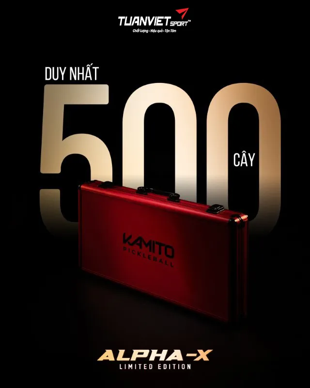 Vợt Pickleball Kamito Alpha-X Limited