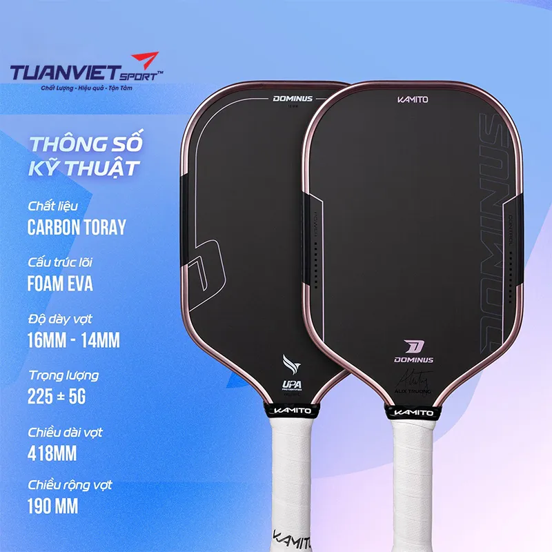 Vợt Pickleball Kamito Dominus