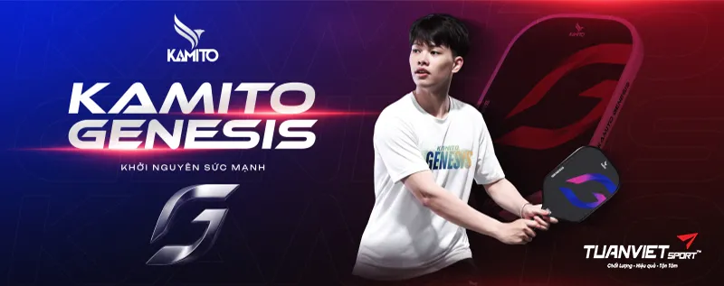 Vợt Pickleball Kamito Genesis 16mm