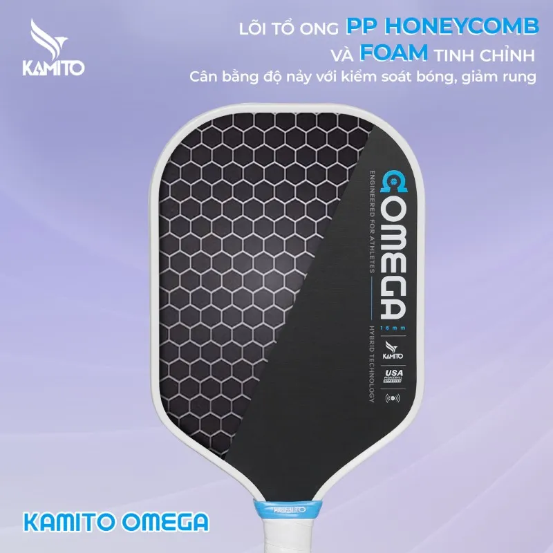 Công nghệ nổi bật của Vợt Pickleball Kamito Omega