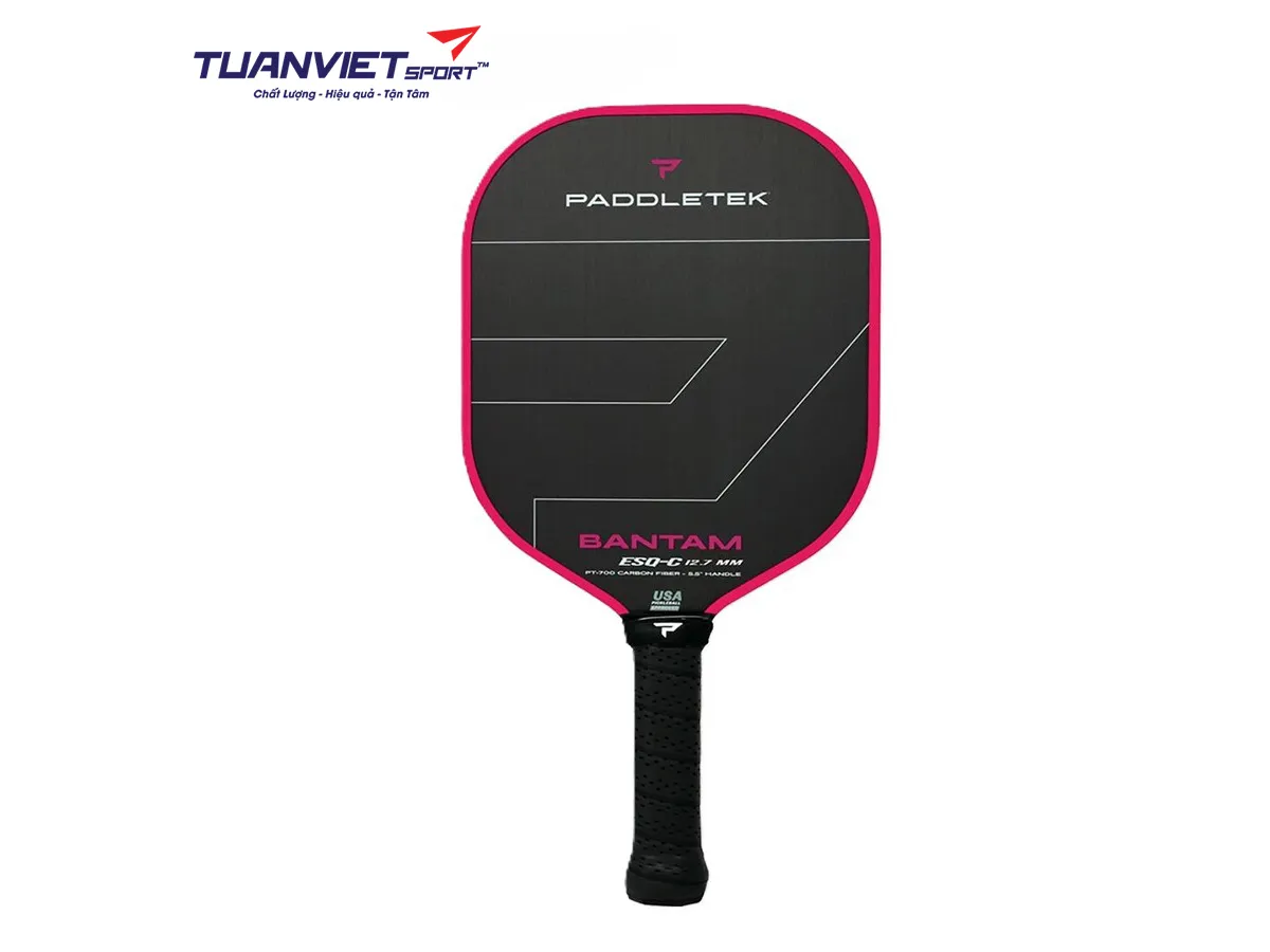 Vợt Pickleball Paddletek Bantam ESQ-C 12.7 Pink Limited Edition