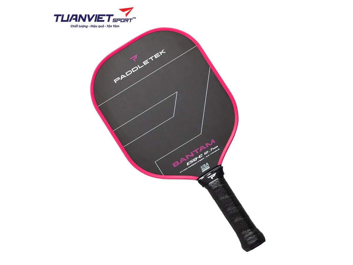 Vợt Pickleball Paddletek Bantam ESQ-C 12.7 Pink Limited Edition