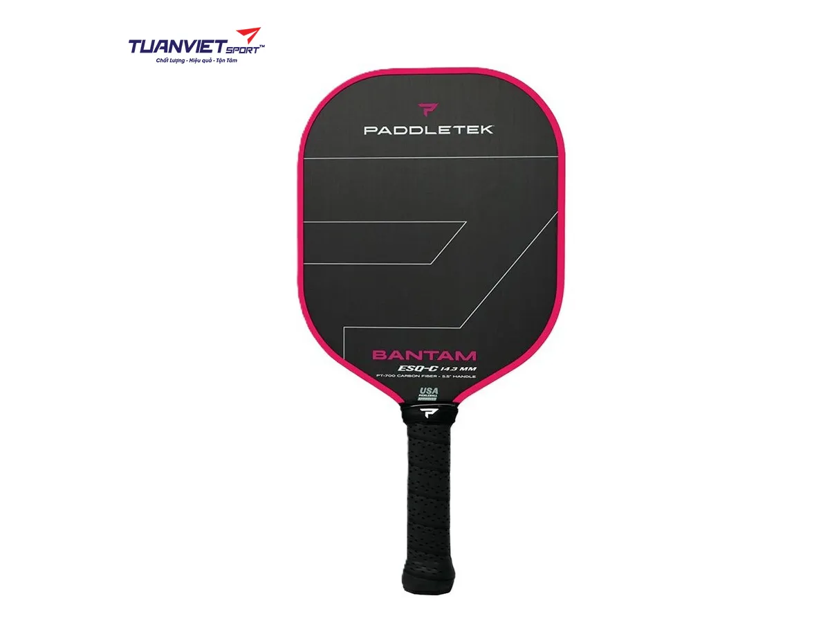 Vợt Pickleball Paddletek Bantam ESQ-C 14.3 Pink Limited Edition
