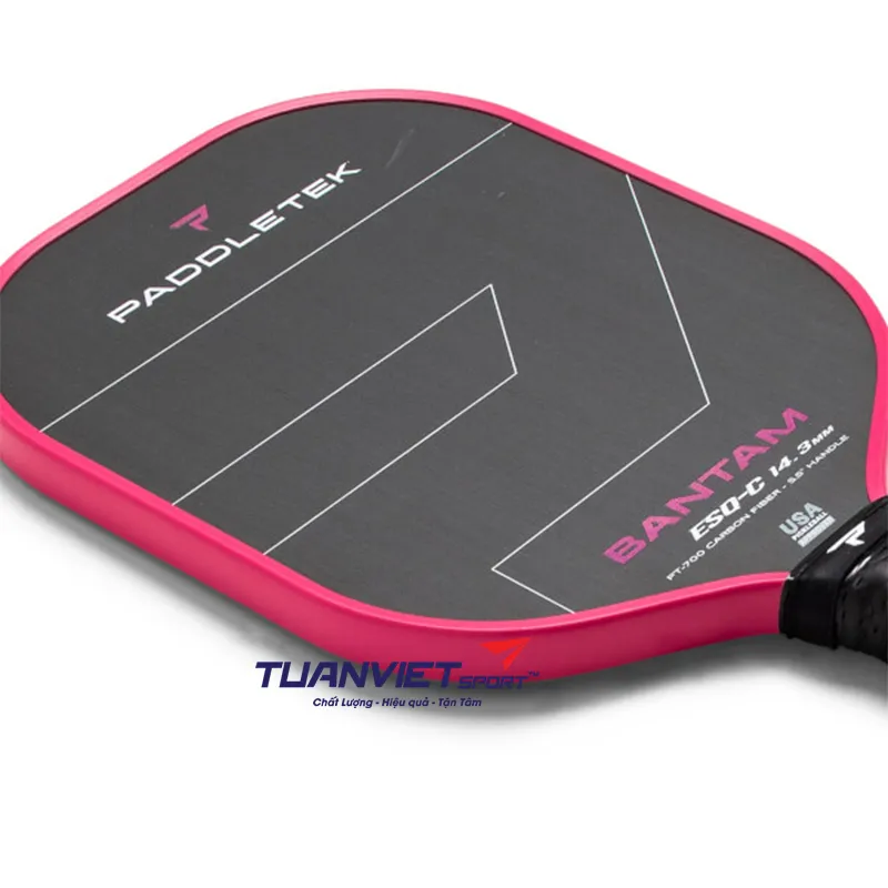 Vợt Pickleball Paddletek Bantam ESQ-C 14.3 Pink Limited Edition