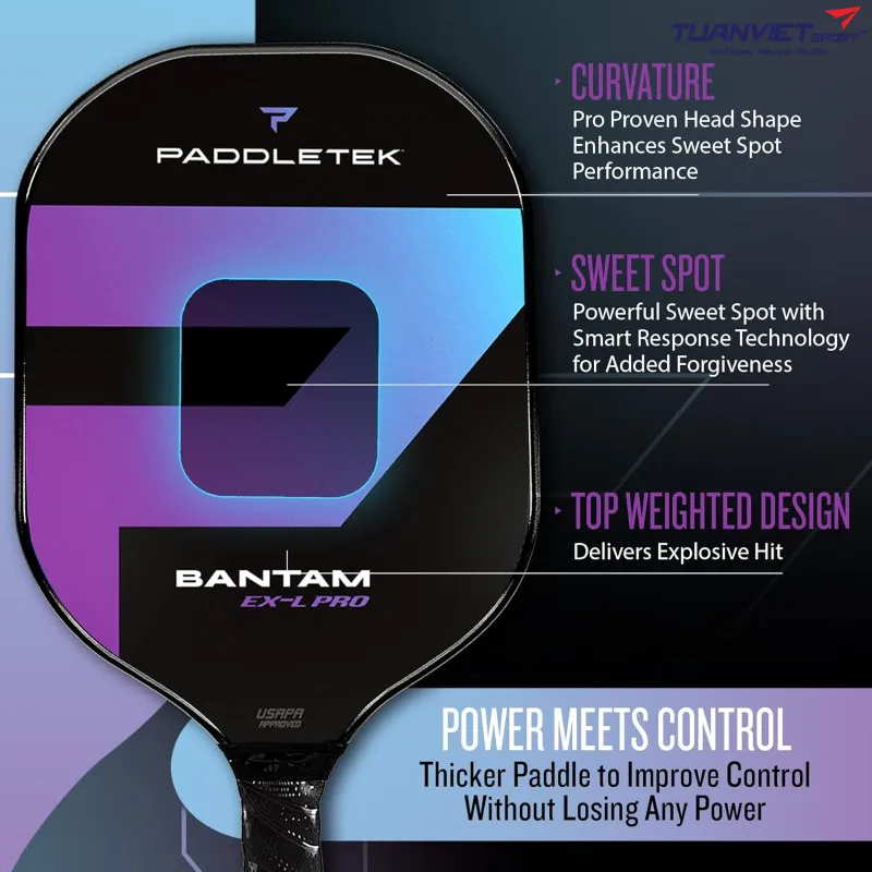 Vợt Pickleball Paddletek Bantam EX-L Pro