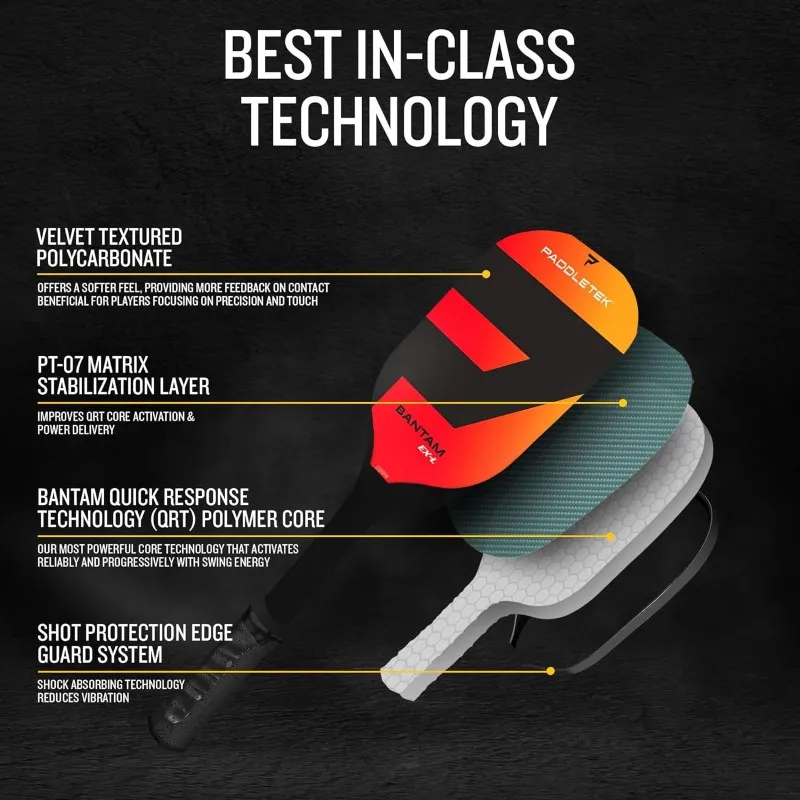 Vợt Pickleball Paddletek Bantam EX-L