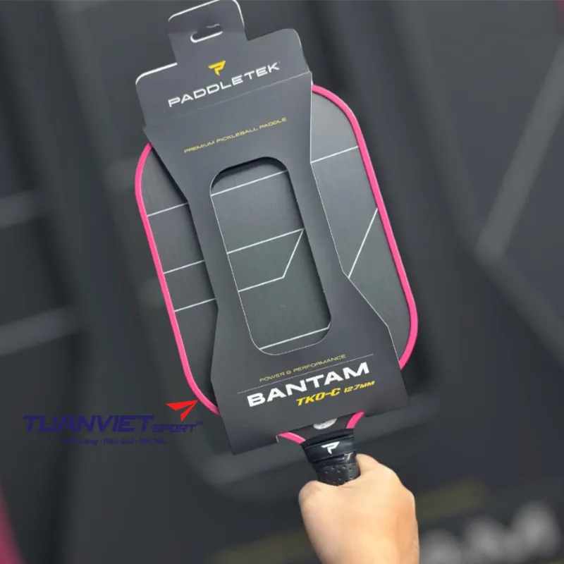 Vợt Pickleball Paddletek Bantam TKO-C 12.7 Pink Limited Edition