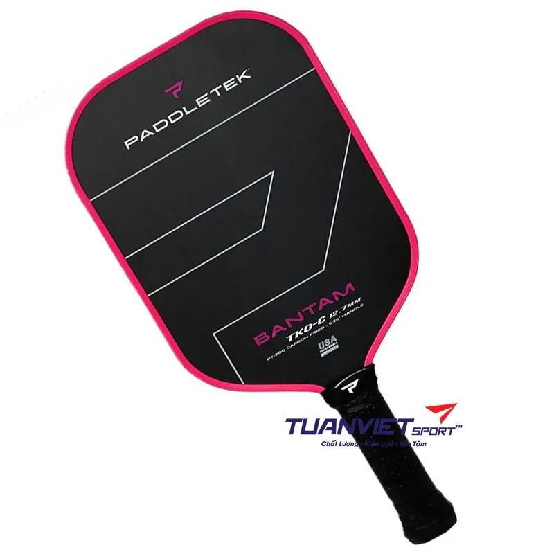 Vợt Pickleball Paddletek Bantam TKO-C 12.7 Pink Limited Edition