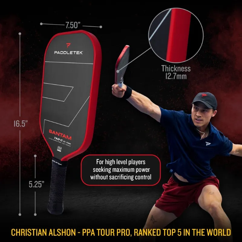 Vợt Pickleball Paddletek Bantam TKO-C 12.7