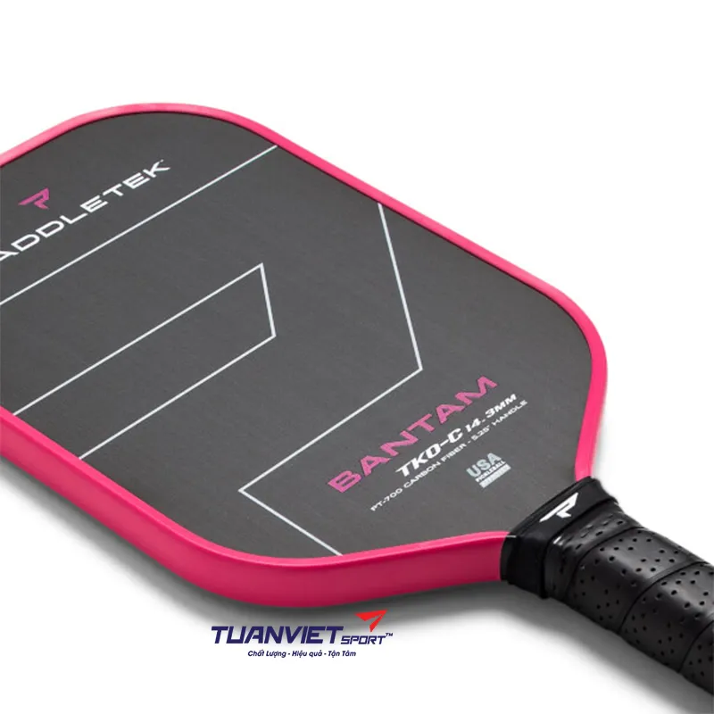 Vợt Pickleball Paddletek Bantam TKO-C 14.3 Pink Limited Edition