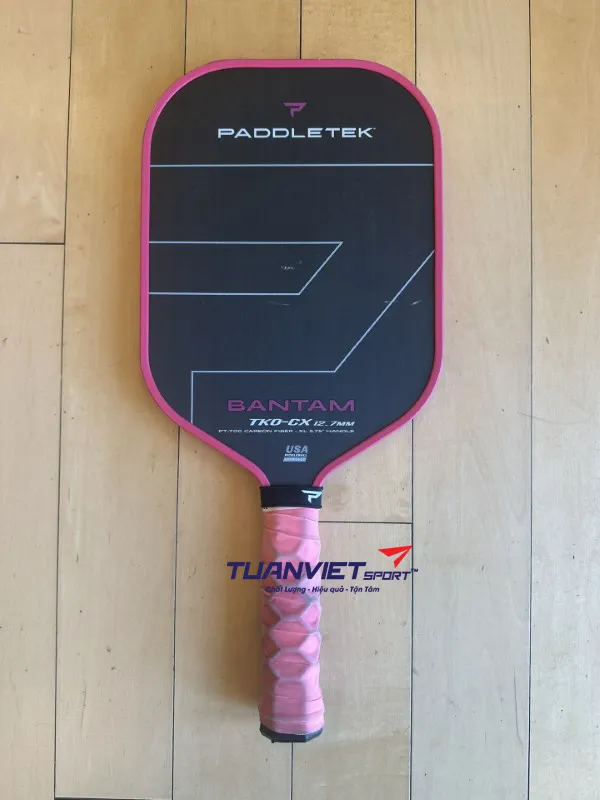 Vợt Pickleball Paddletek Bantam TKO-CX 12.7 Pink Limited Edition