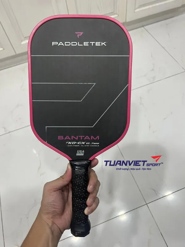 Vợt Pickleball Paddletek Bantam TKO-CX 12.7 Pink Limited Edition