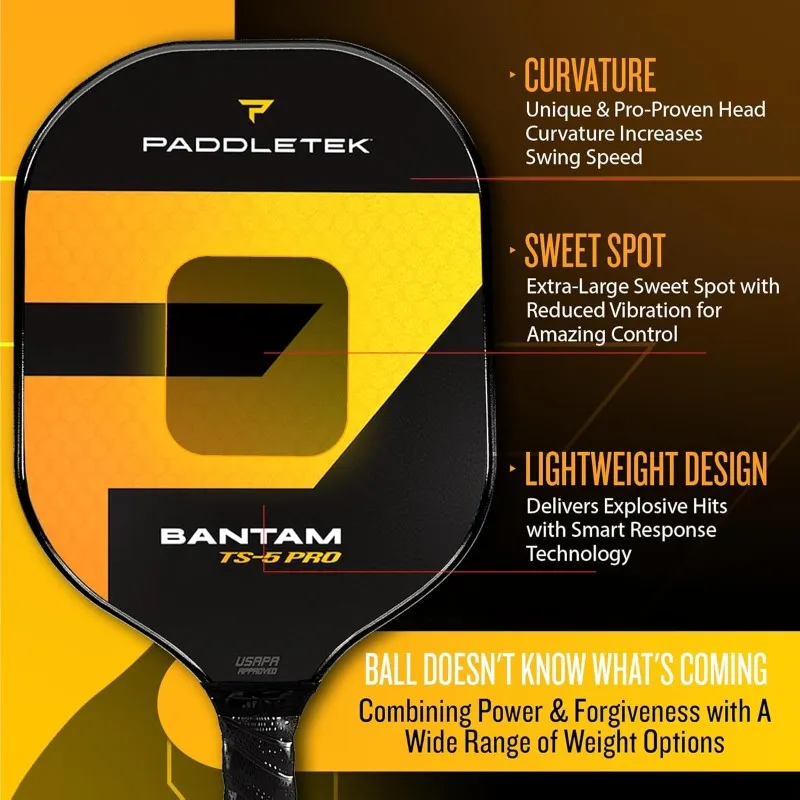 Vợt Pickleball Paddletek Bantam TS-5 Pro