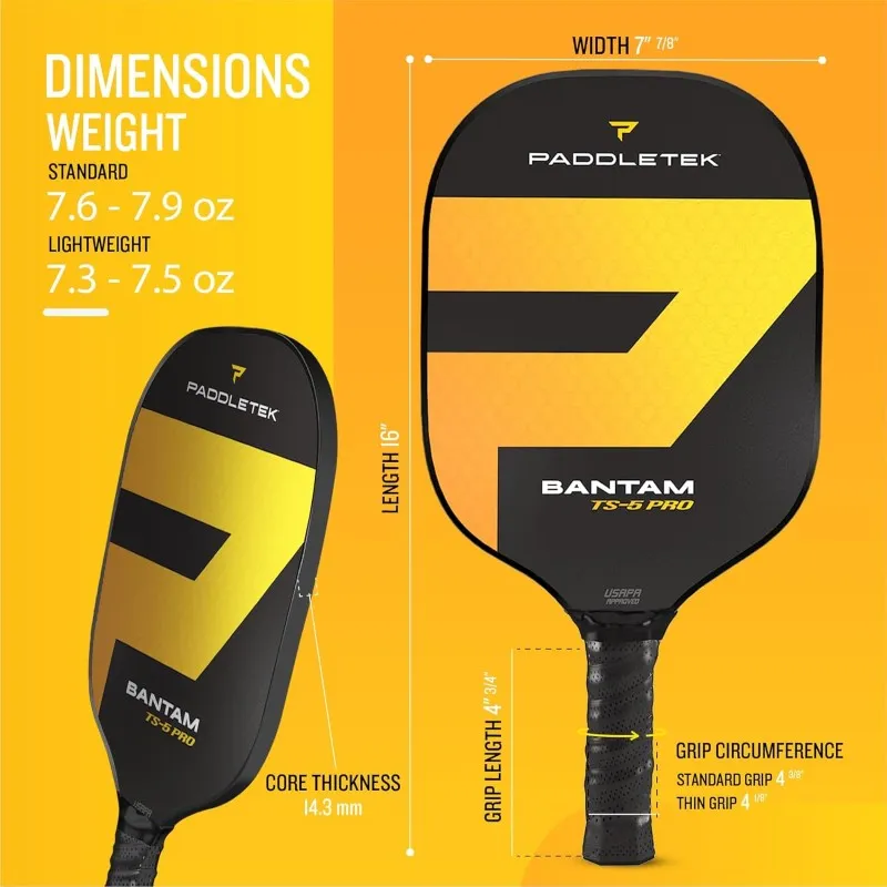 Vợt Pickleball Paddletek Bantam TS-5 Pro