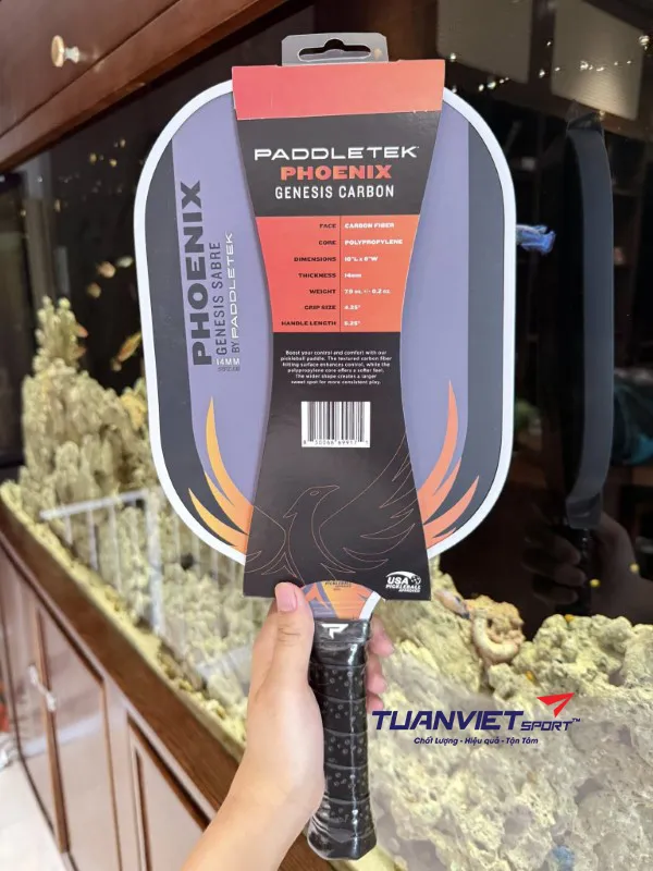 Vợt Pickleball Paddletek Phoenix Genesis Carbon