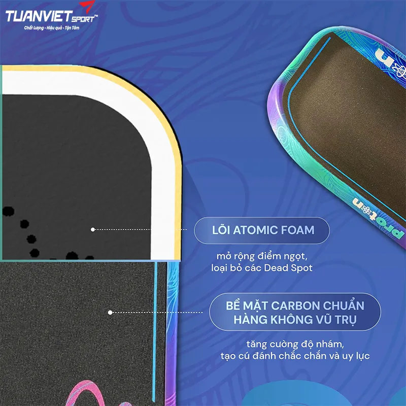 C&ocirc;ng nghệ nổi bật của Vợt Pickleball Proton Series Three Limited Edition - Year of the Horse