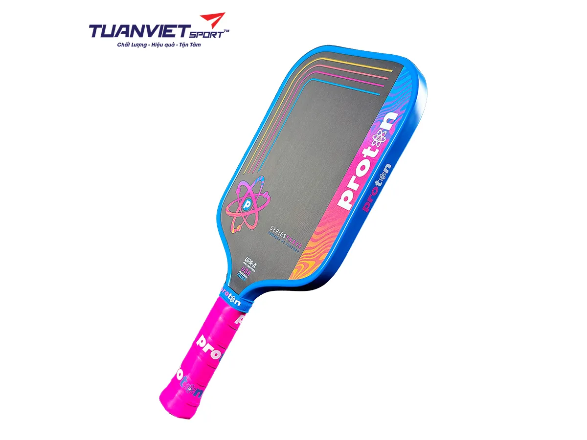 Vợt Pickleball Proton Series Three - Project Flamingo Square 15mm