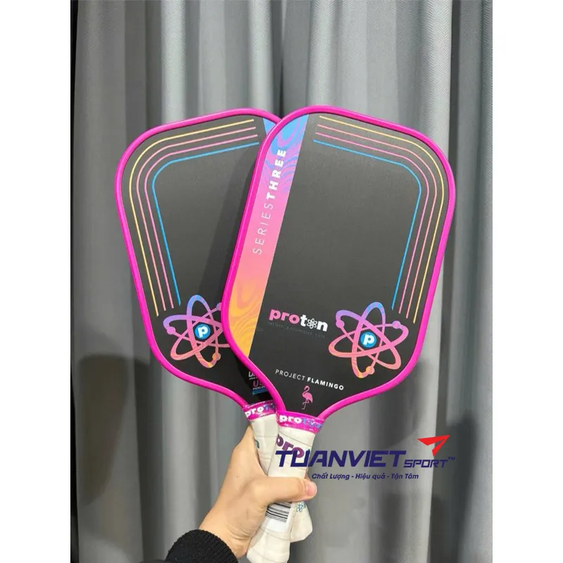 Vợt Pickleball Proton Series Three - Project Flamingo - Hồng