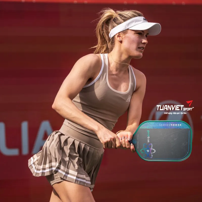 Vợt Pickleball Proton Series Three - Project Peacock Elongated 15mm