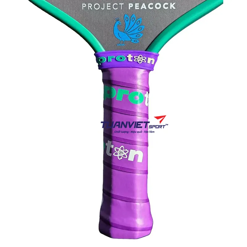 Vợt Pickleball Proton Series Three - Project Peacock Elongated 15mm