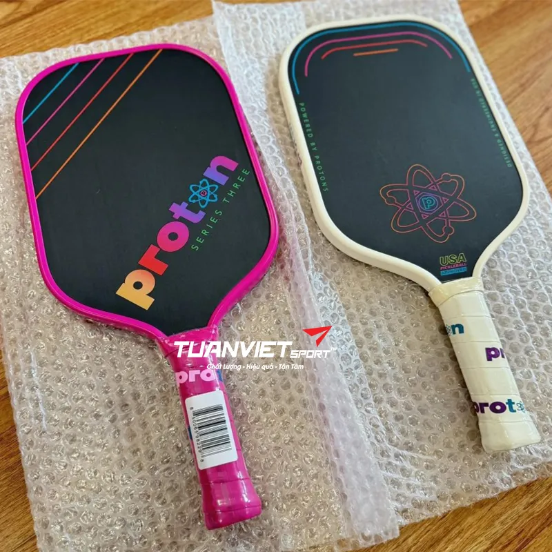 Vợt Pickleball Proton Series Three - Raw Carbon