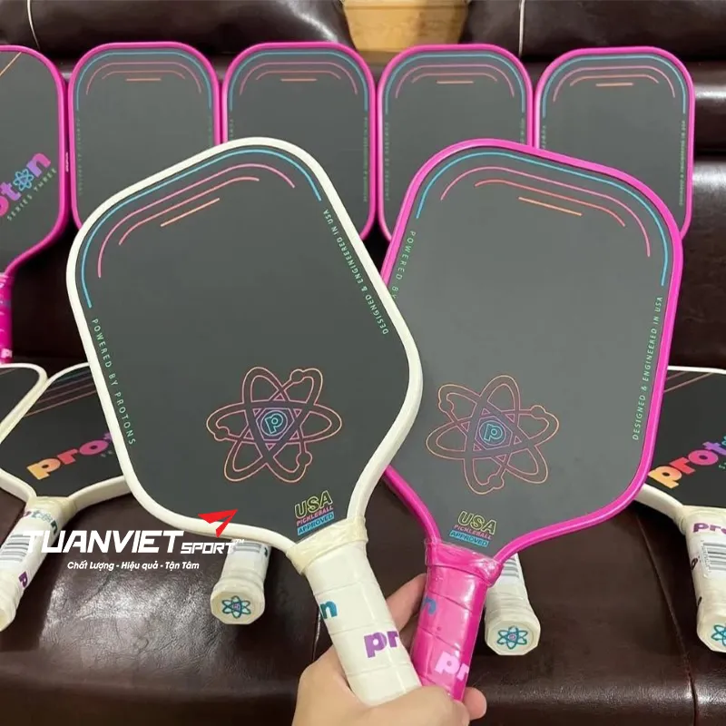 Vợt Pickleball Proton Series Three - Raw Carbon