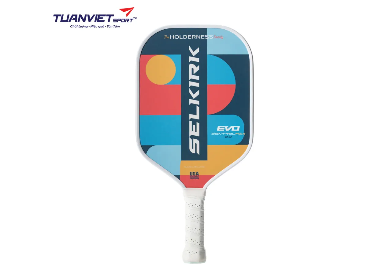 Vợt Pickleball Selkirk & The Holderness Family Evo 2.0 Control Max
