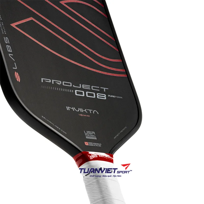 Vợt Pickleball Selkirk LABS Project 008 10mm Invikta