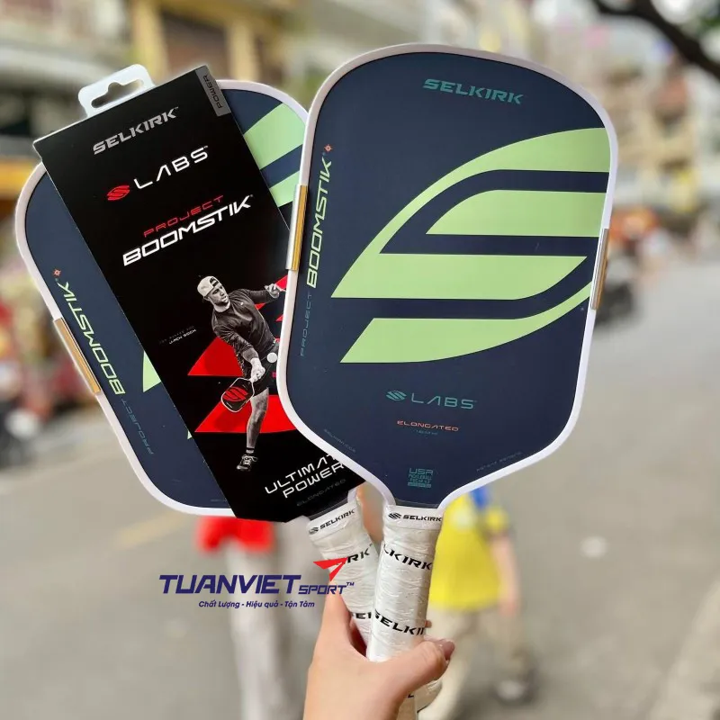 Vợt Pickleball Selkirk LABS Project Boomstik&reg; Everglade Colorway Elongated - Limited Edition