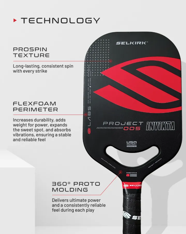 Vợt Pickleball Selkirk LABS Project 005 