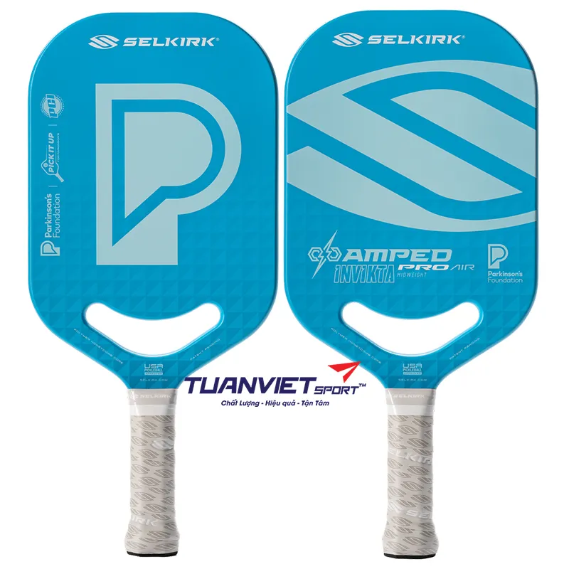 Vợt Pickleball Selkirk x Parkinson's Foundation Amped Pro Air - Invikta