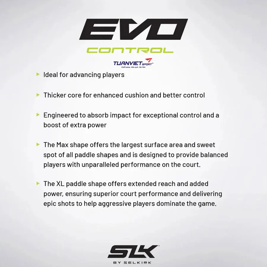 Vợt Pickleball Selkirk EVO Control - XL