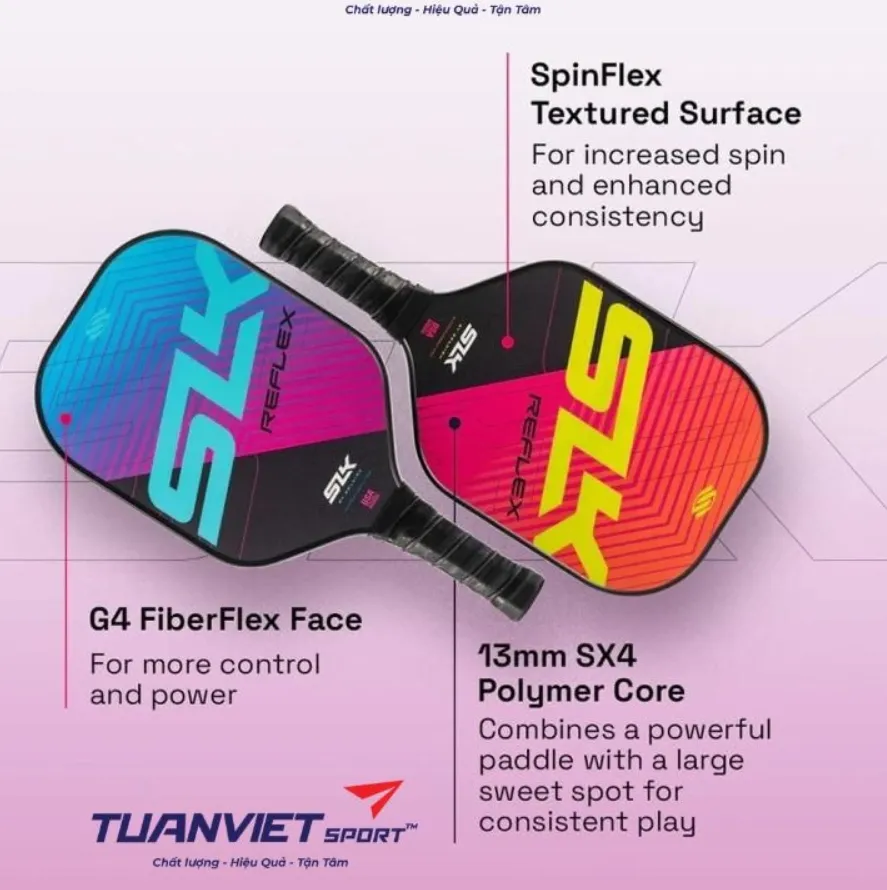 Vợt Pickleball SLK Reflex Pickleball Bundle 