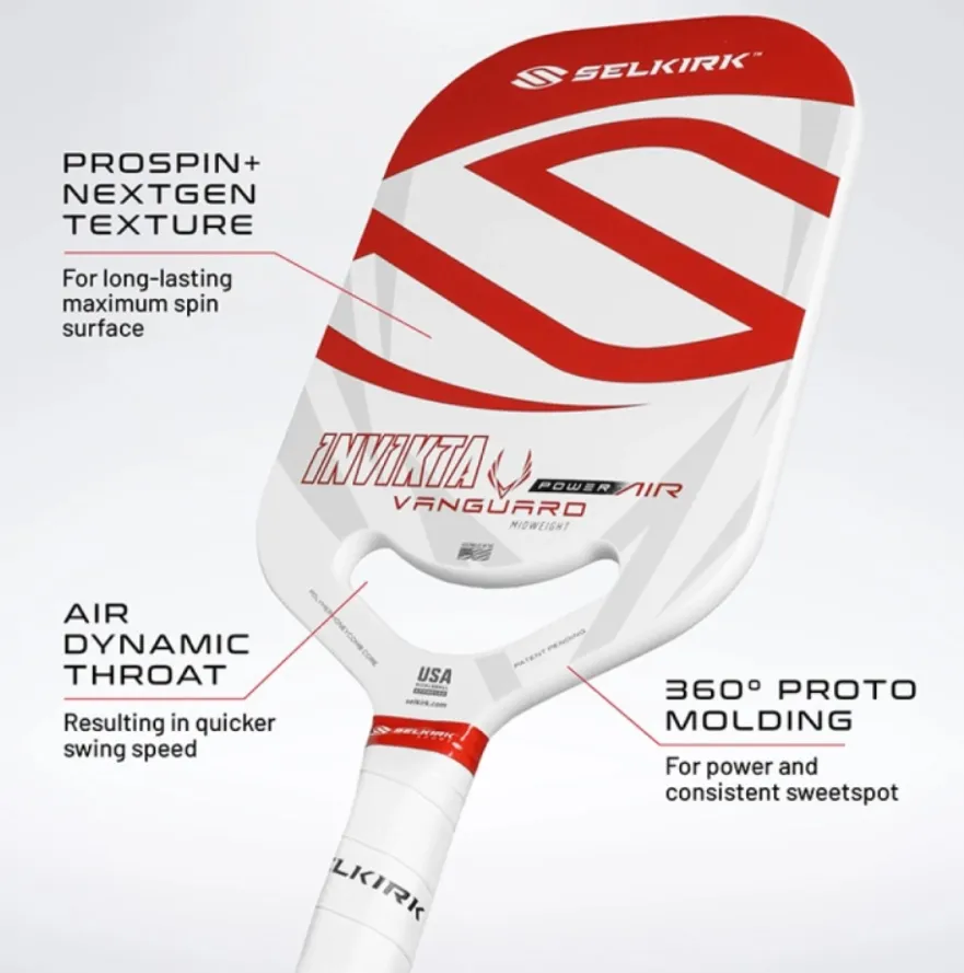 Vợt Pickleball Selkirk Vanguard Power Air - Invikta 