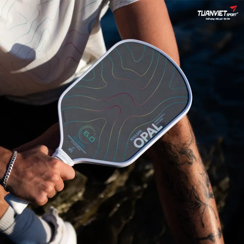 Vợt Pickleball Six Zero Boulder Opal 14mm