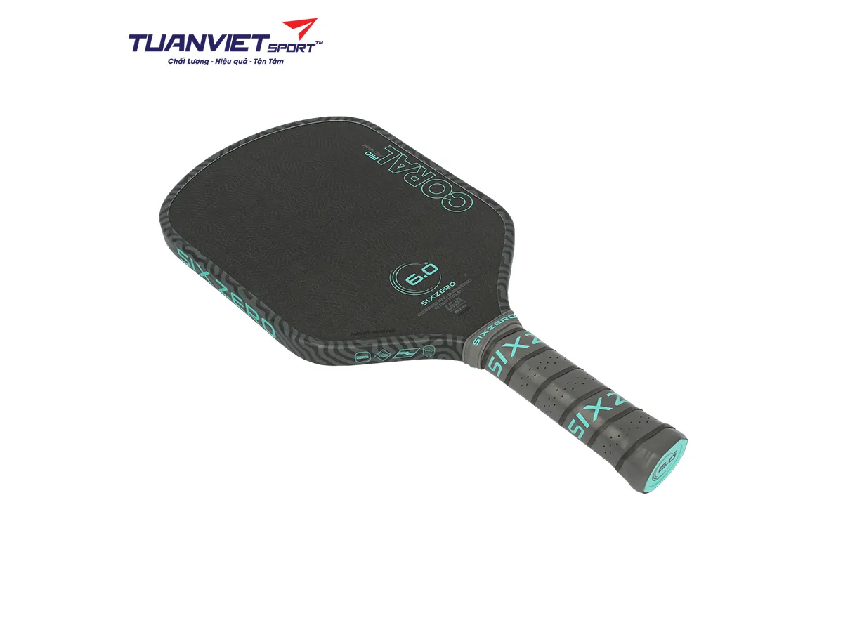 Vợt Pickleball Six Zero Coral Pro Hybrid 16mm