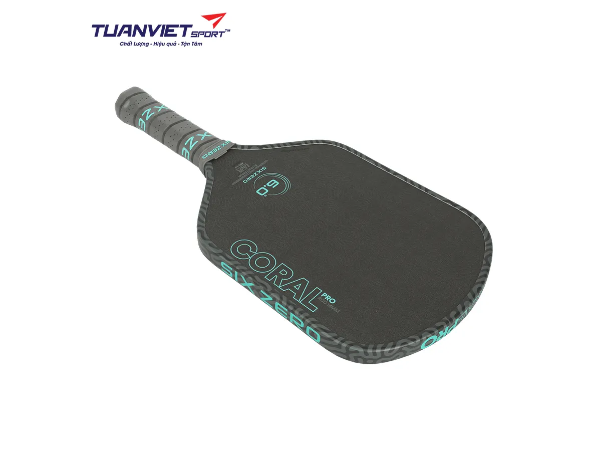 Vợt Pickleball Six Zero Coral Pro Hybrid 16mm