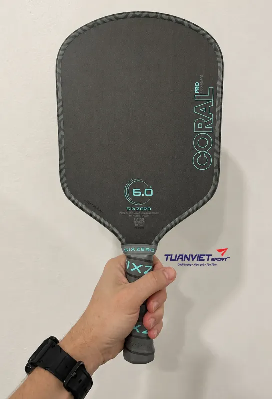Vợt Pickleball Six Zero Coral Pro Hybrid 16mm