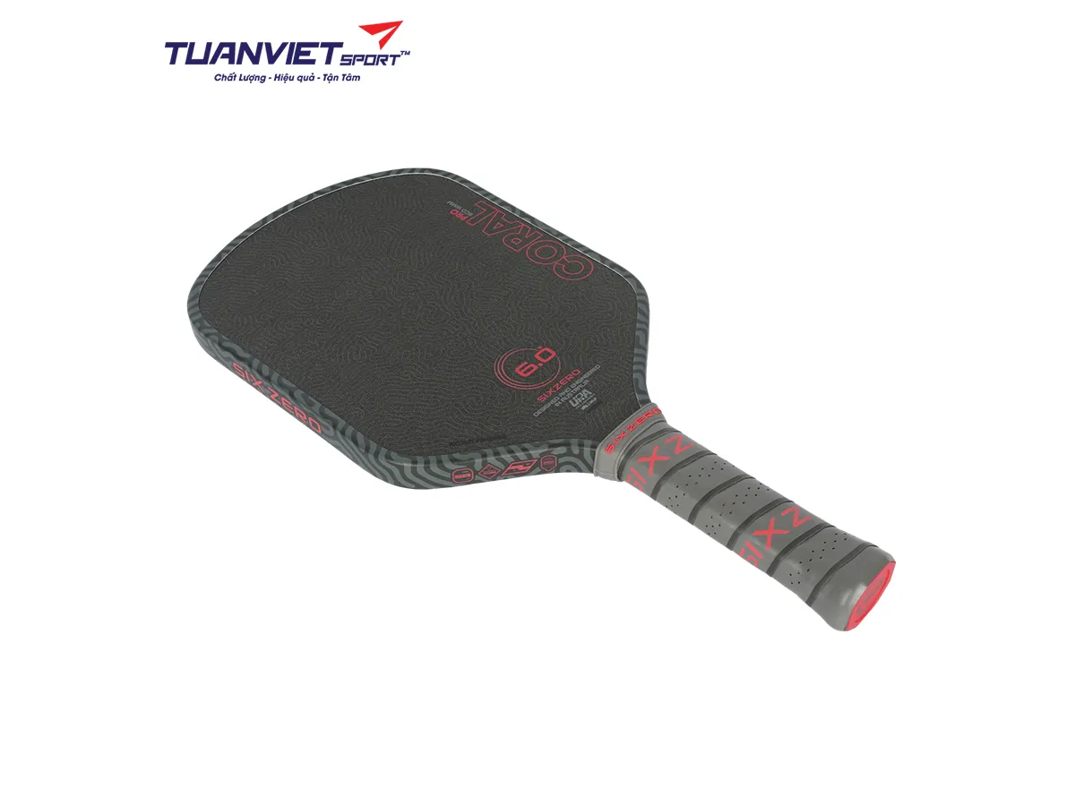 Vợt Pickleball Six Zero Coral Pro Hybrid 16mm