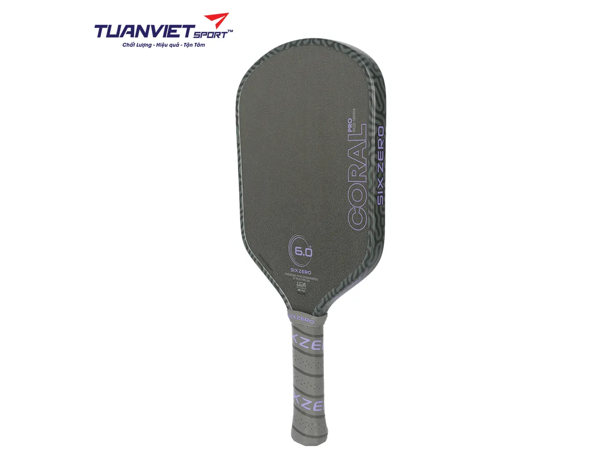 Vợt Pickleball Six Zero Coral Pro Hybrid 16mm