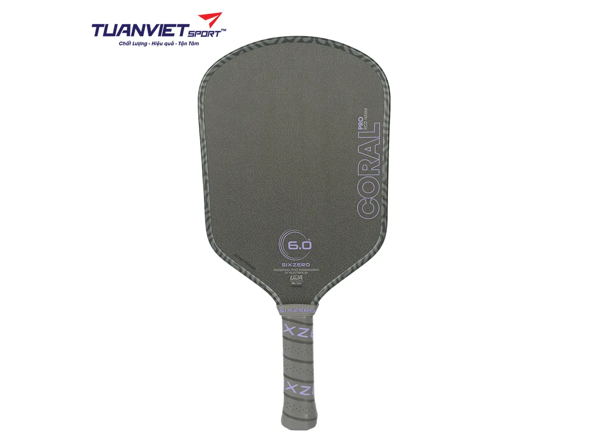 Vợt Pickleball Six Zero Coral Pro Hybrid 16mm