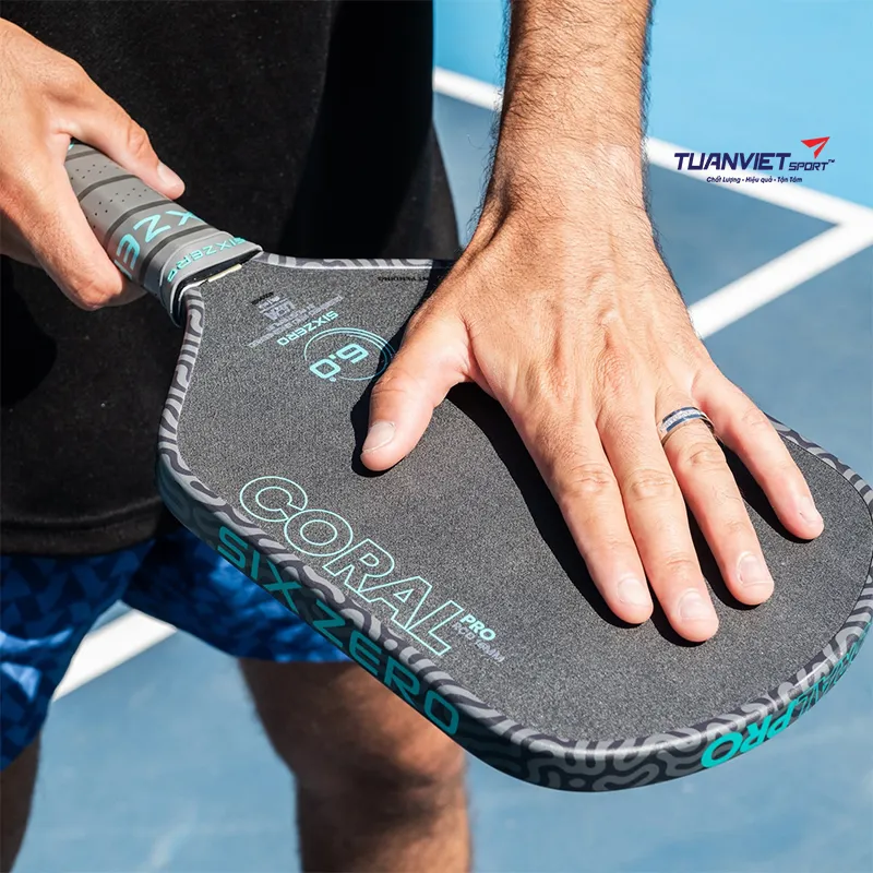 Vợt Pickleball Six Zero Coral Pro Hybrid 16mm