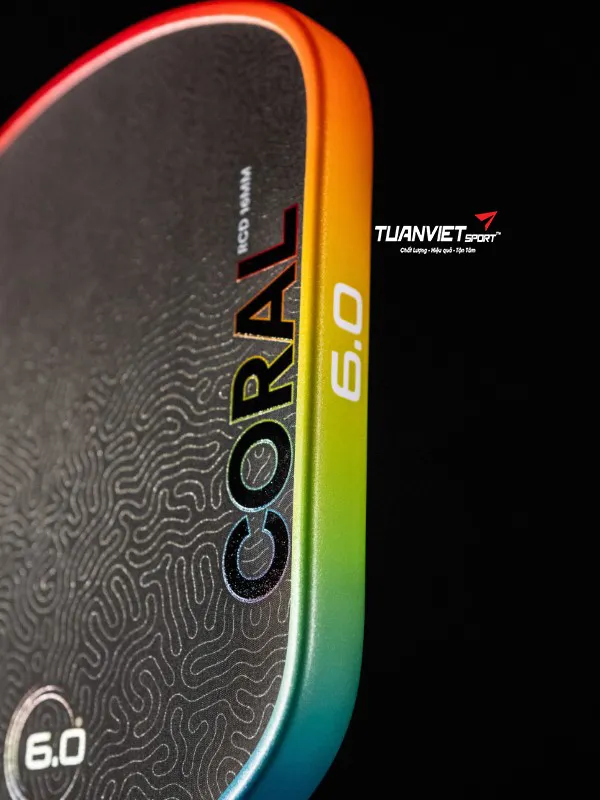 Vợt Pickleball Six Zero Coral Rainbow Limited Edition
