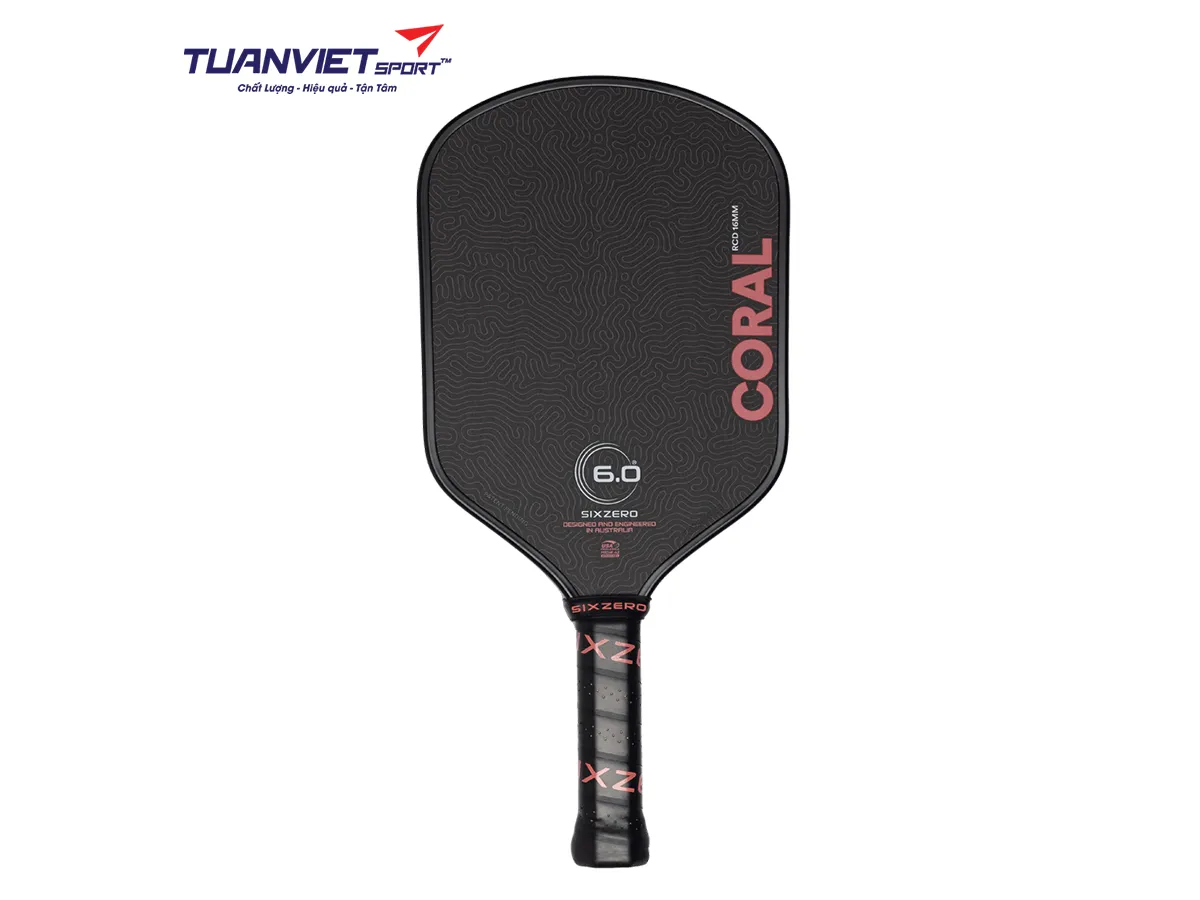 Vợt Pickleball Six Zero Coral Hybrid