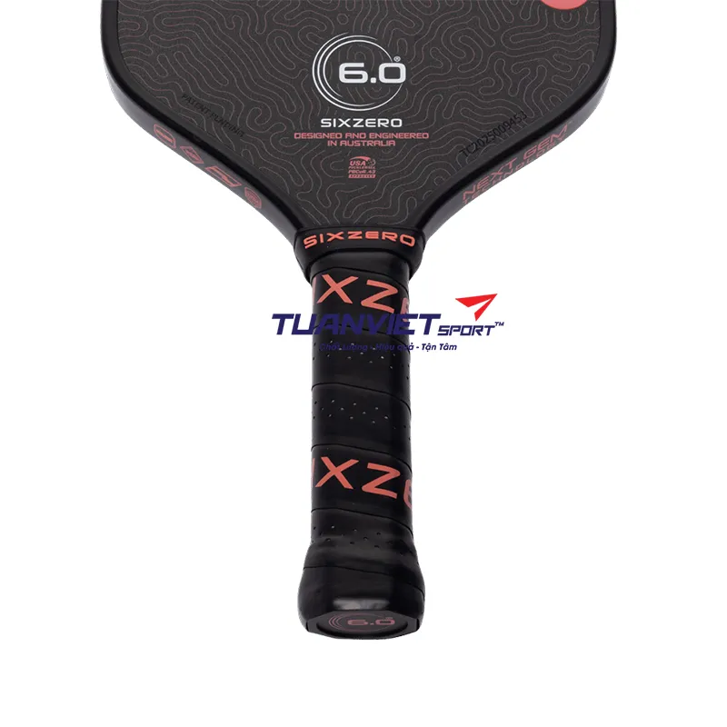 Vợt Pickleball Six Zero Coral Hybrid