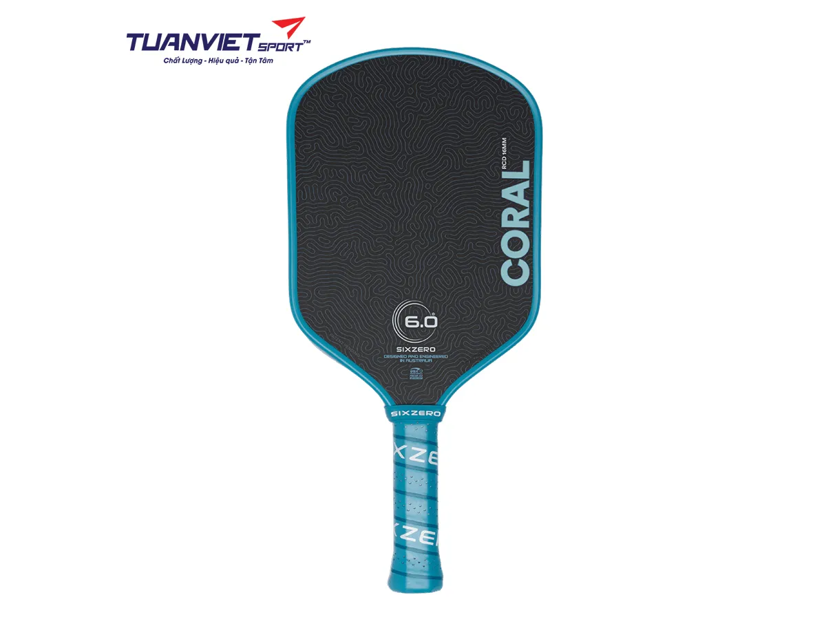 Vợt Pickleball Six Zero Coral Hybrid