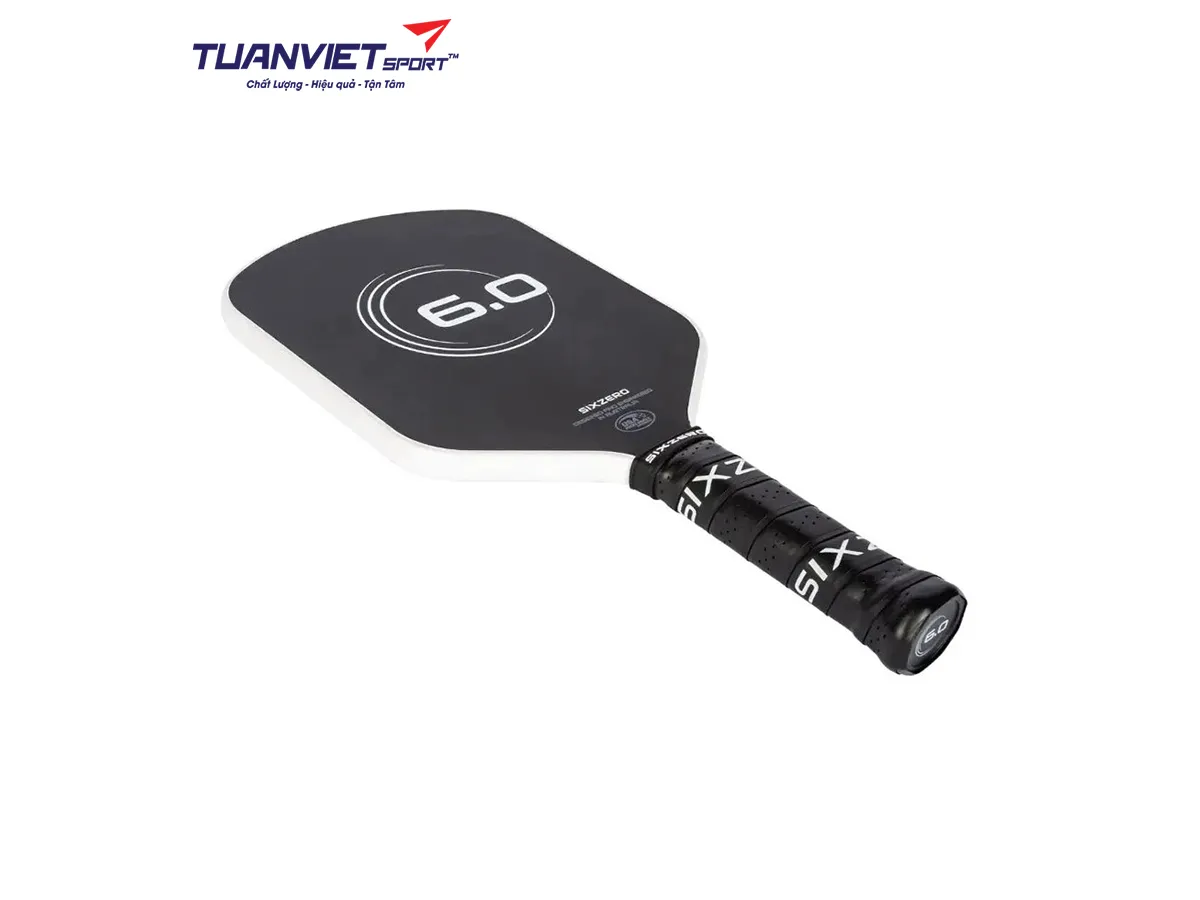 Vợt Pickleball Six Zero Infinity Edgeless Double Black Diamond Control 16mm