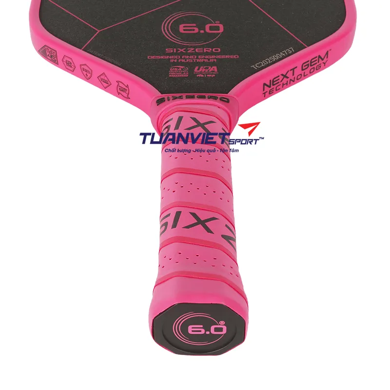 Vợt Pickleball Six Zero Ruby Pro 14mm