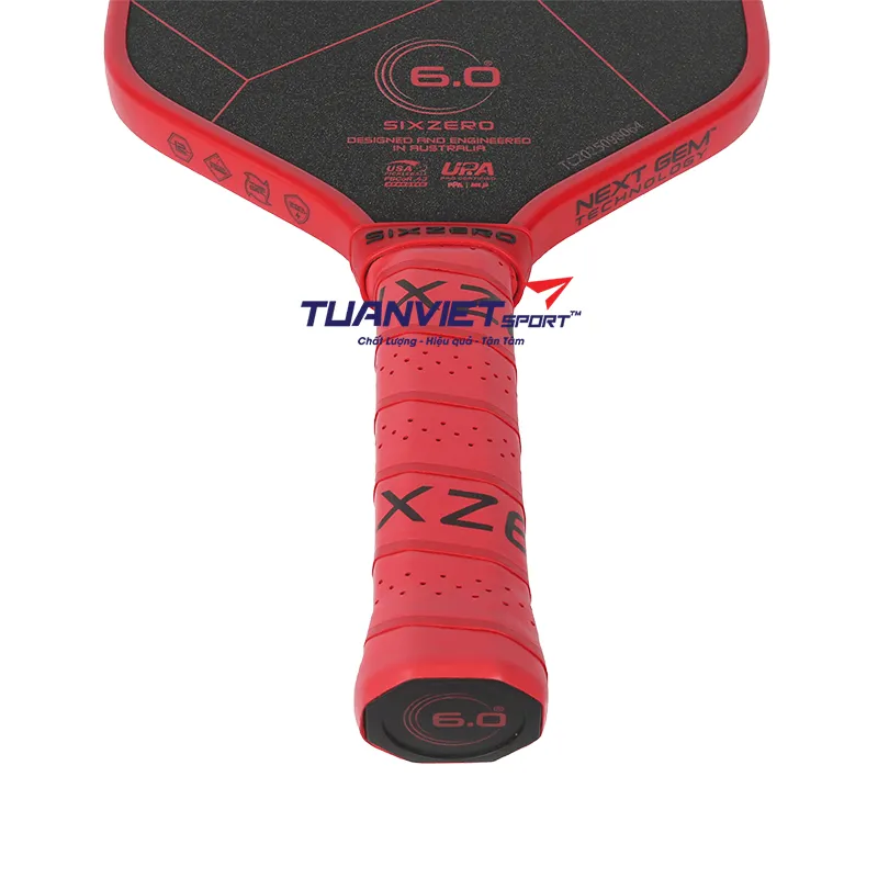Vợt Pickleball Six Zero Ruby Pro 14mm