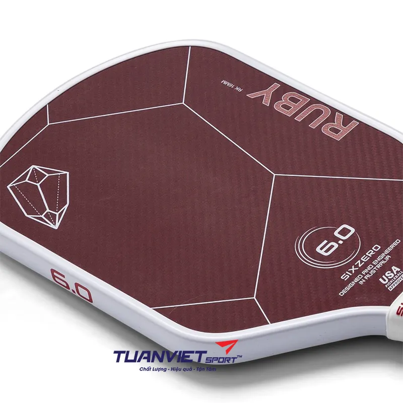 Vợt Pickleball Six Zero Ruby